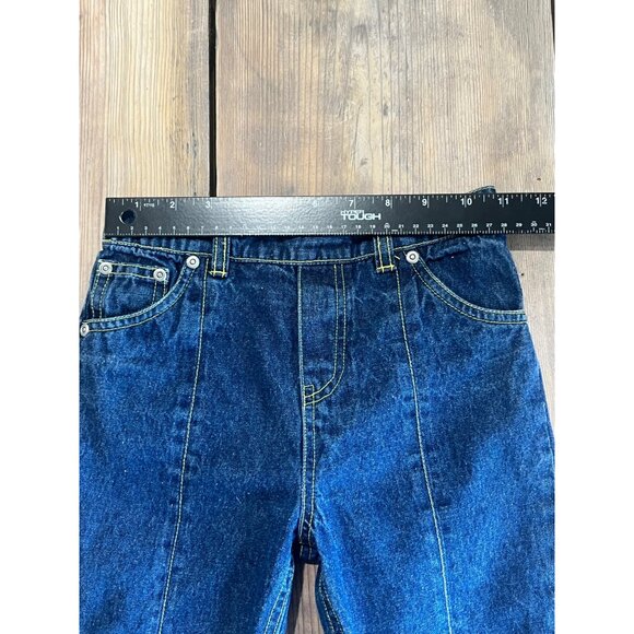 Dora the Explorer Embroidered Jeans Youth 6X Pull on Elastic Waist - Picture 5 of 6